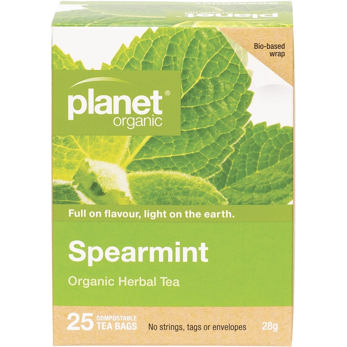 Planet Organic Spearmint Herbal Tea Bags