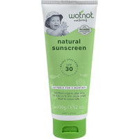 Wotnot Natural Sunscreen SPF 30 Suitable for 3 Months+