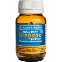 Solutions 4 Health Oil of Wild Oregano 60 cap