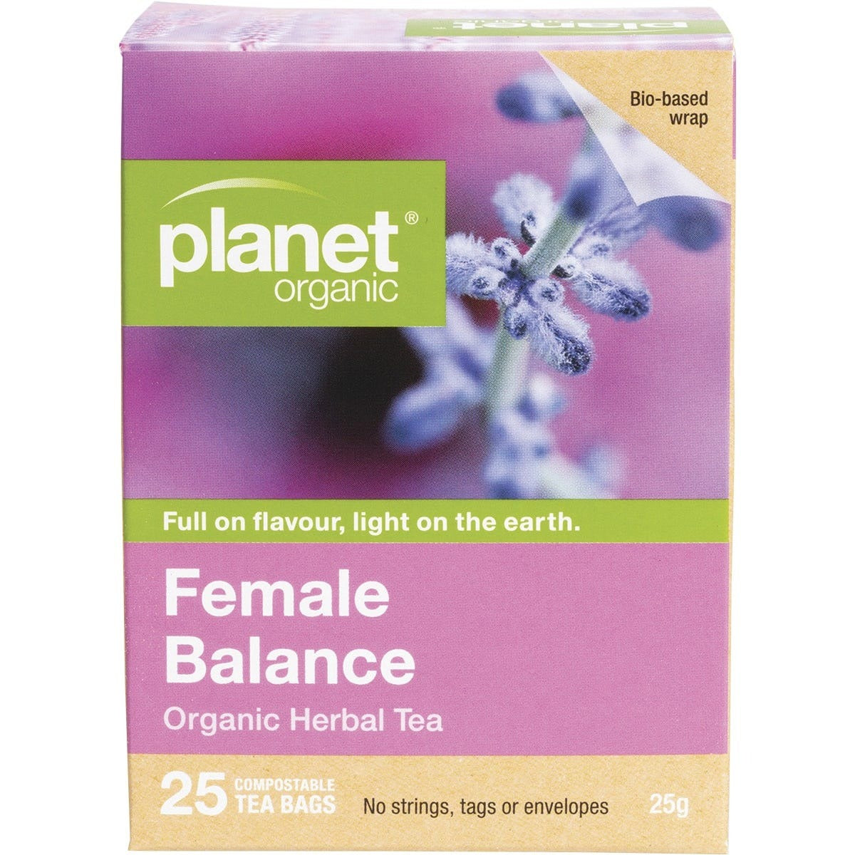 Planet Organic Female Balance Herbal Tea Bags