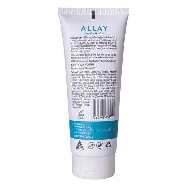Allay Organics Calm Cleanser For Face & Body 200ml