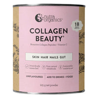 Nutra Organics Collagen Beauty Unflavoured 225g