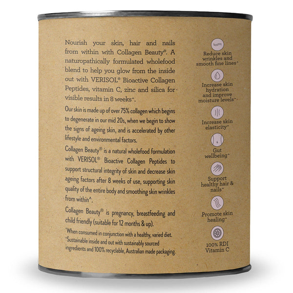 Nutra Organics Collagen Beauty Unflavoured 225g