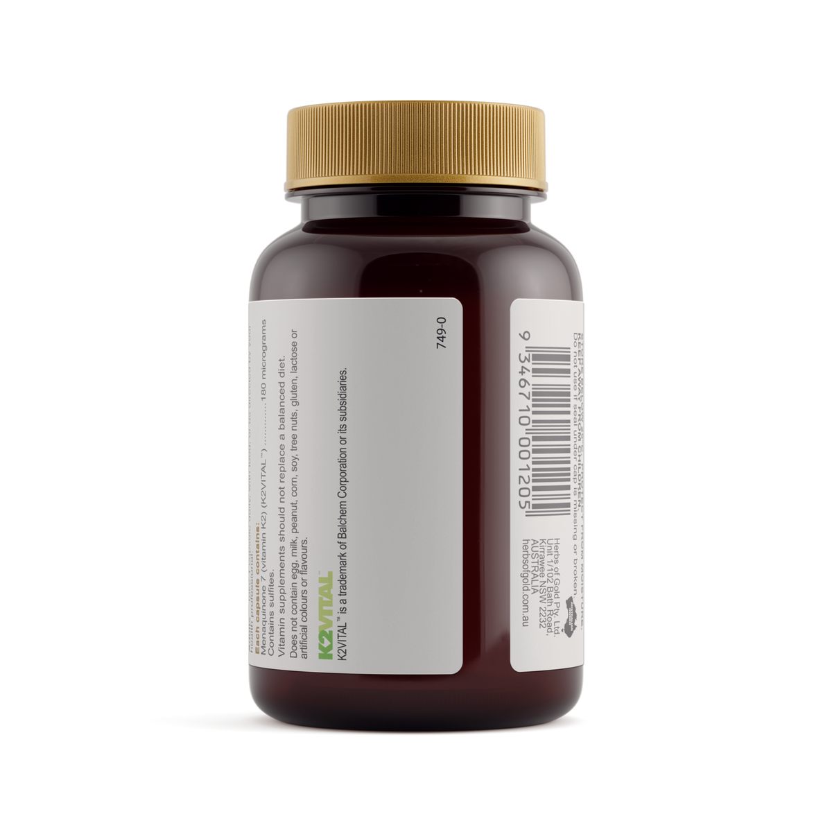 Herbs of Gold Vitamin K2 180 MAX 60