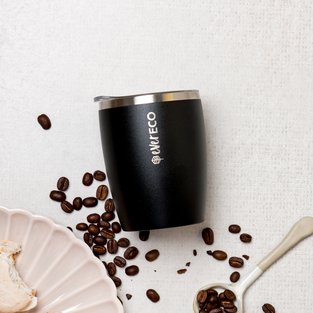 Ever Eco Insulated Coffee Cup Onyx 295ml