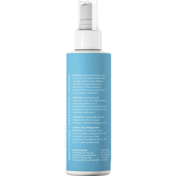 Magnesium Daily Spray Pure Magnesium Oil 200ml