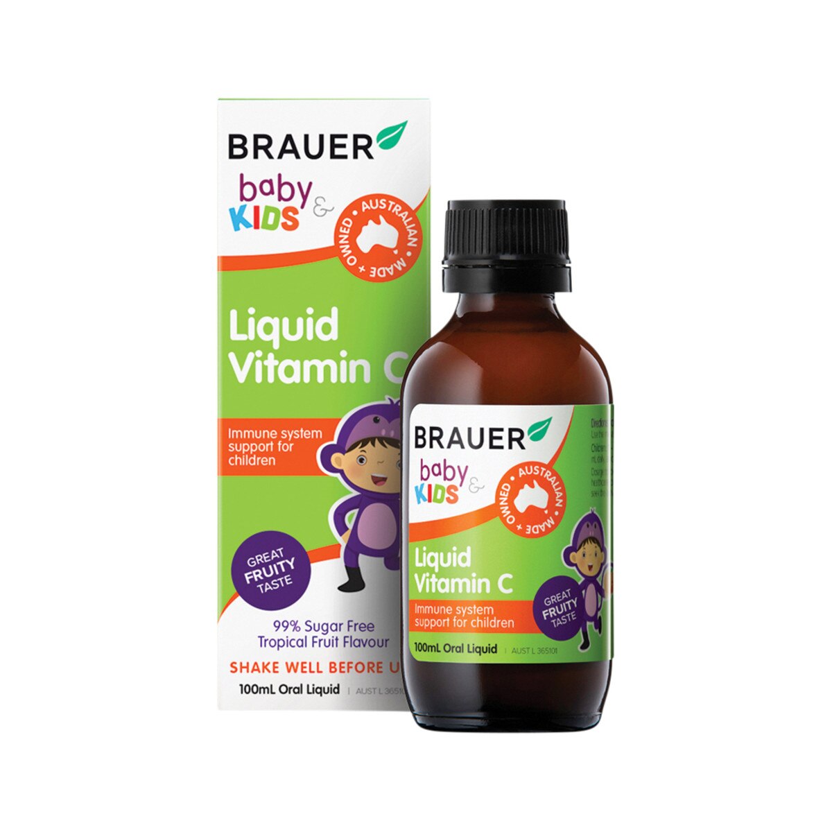 BRAUER Baby & Kids Liquid Vitamin C (1+ years) 100ml