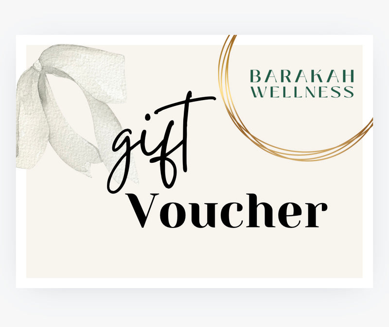 Barakah Wellness Gift card (select amount)