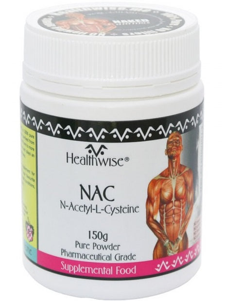 Healthwise NAC (N-Acetyl-L-Cysteine) 150g