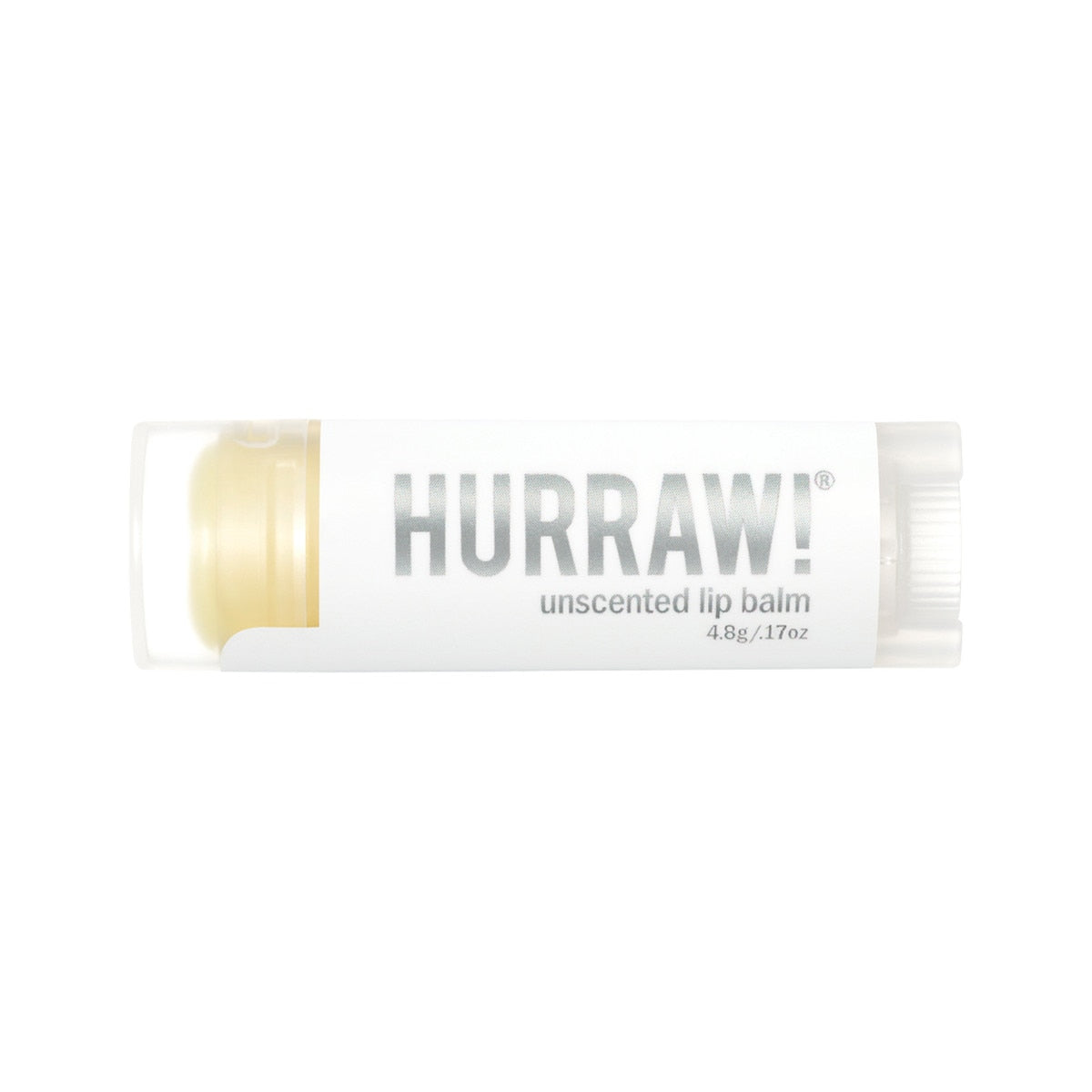 HURRAW! Organic Lip Balm Unscented 4.8g