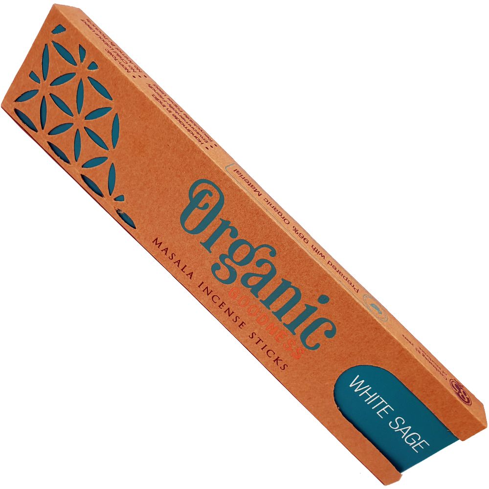 Organic Goodness Masala Incense White Sage 15g