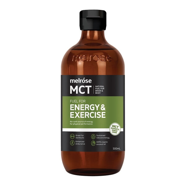 Melrose MCT Oil Fuel For Energy & Exercise 500ml