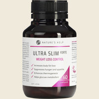Nature's Help Ultra Slim Forte Weight Loss Control 60 Caps exp 11/26
