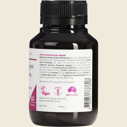 Nature's Help Ultra Slim Forte Weight Loss Control 60 Caps exp 11/26