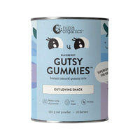 Nutra Organics Gutsy Gummies Blueberry 300g + free gummy mould