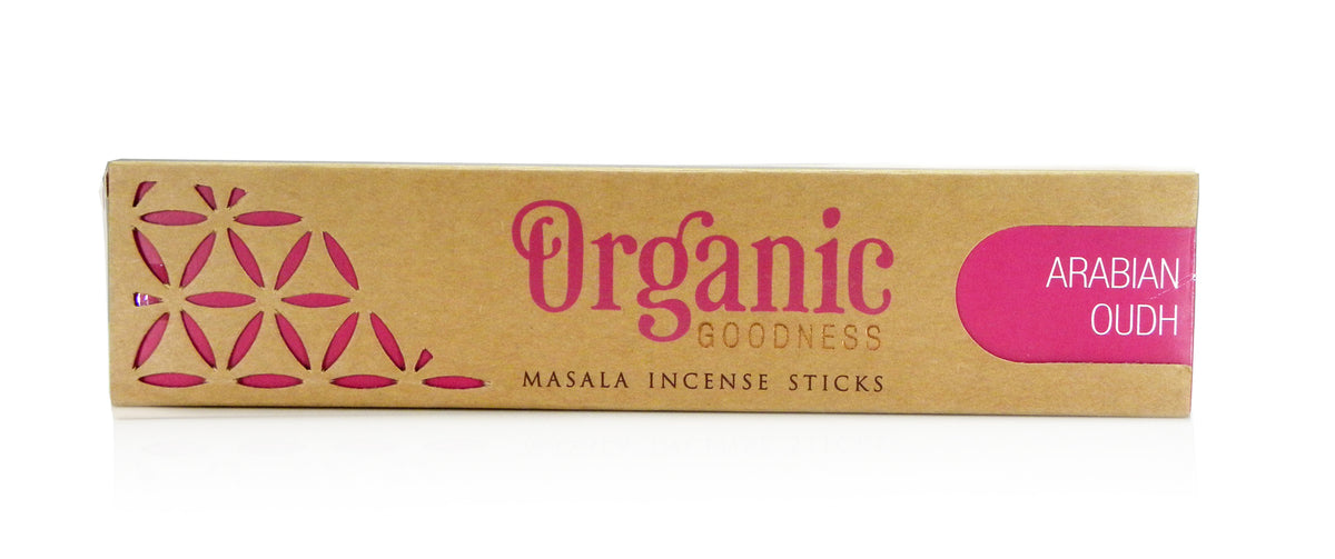 Organic Goodness Masala Incense ARABIAN OUDH  15g