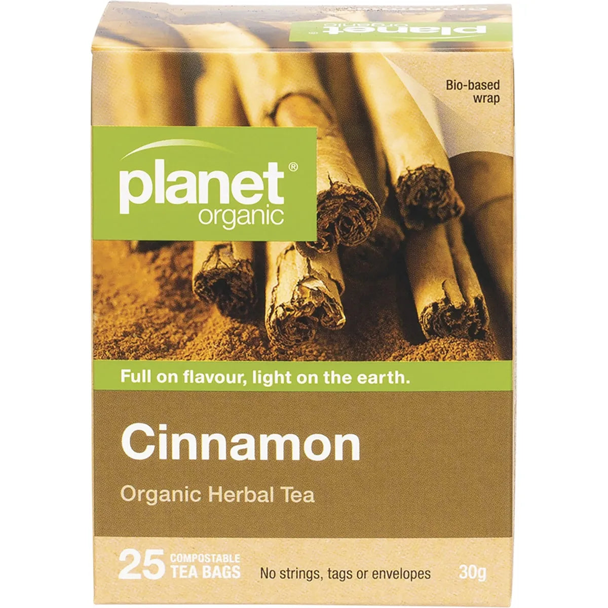 Planet Organic Cinnamon Herbal Tea Bags