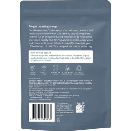 Magnesium Epsom Salts Sleep 900g