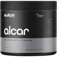 Alcar 100% Pure Acetyl L-Carnitine 60 Caps