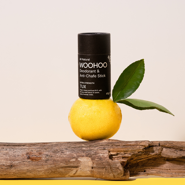 Woohoo Deodorant & Anti-Chafe Stick Tux Extra