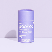 Woohoo Deodorant & Anti-Chafe Stick Pop Extra