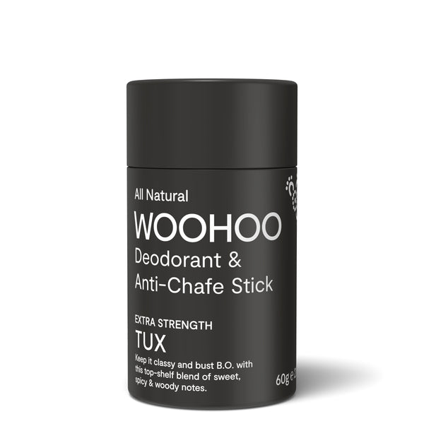 Woohoo Deodorant & Anti-Chafe Stick Tux Extra