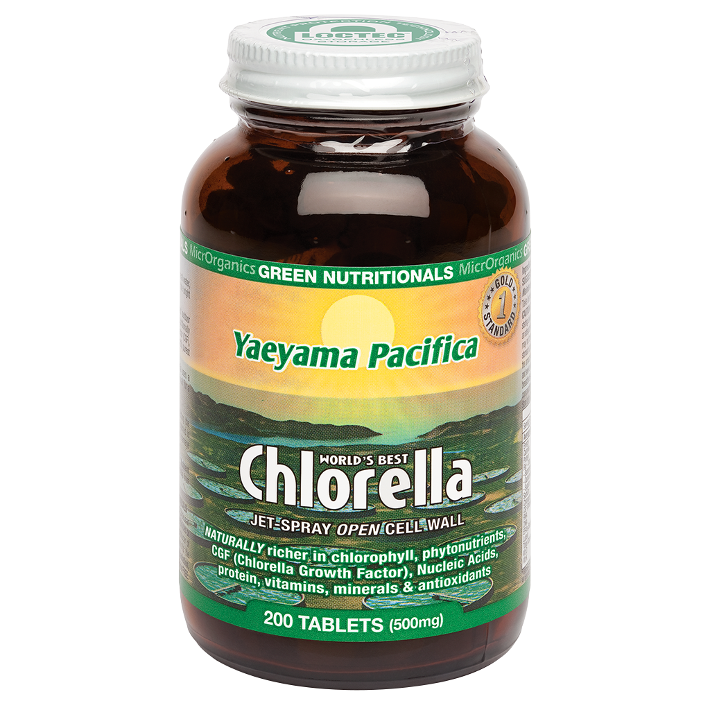 Green Nutritionals Yaeyama Pacifica Chlorella 200 tab